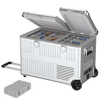 【未使用新品】KEEPJOY 車載冷蔵庫 24L ポータブル冷蔵庫 Amazon.co.jp: KEEPJOY 車載冷蔵庫 24L ポータブル冷蔵庫